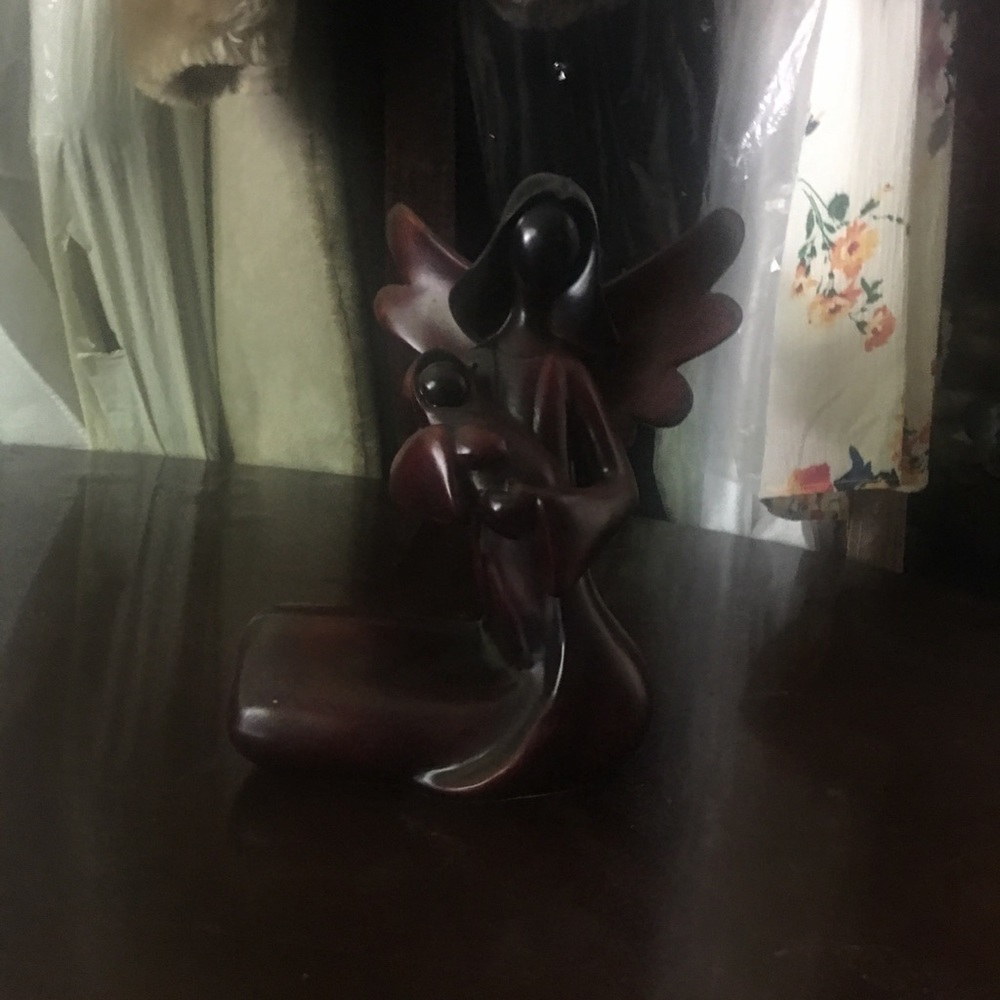 Collectible woodwork angel